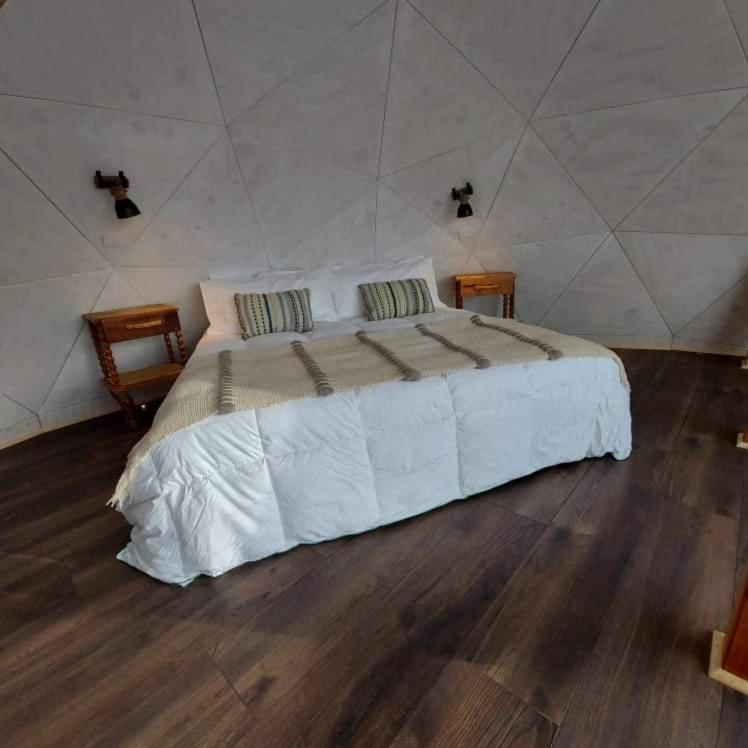 Dome With Stunning Glacier & Mountain Views Puerto Natales Exteriör bild
