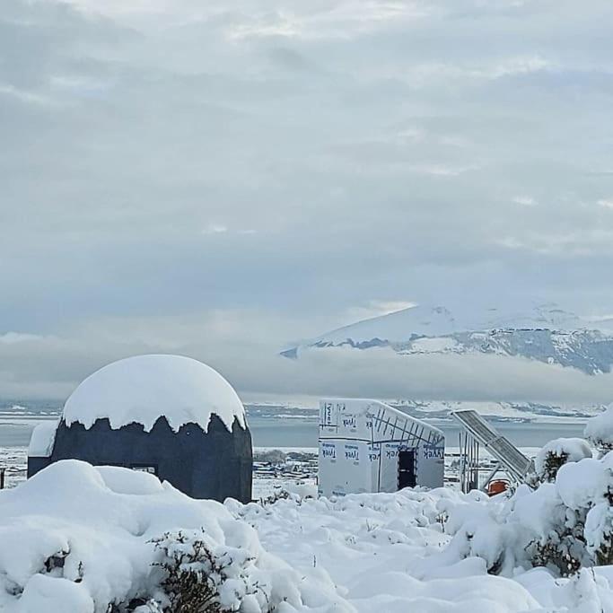 Dome With Stunning Glacier & Mountain Views Puerto Natales Exteriör bild