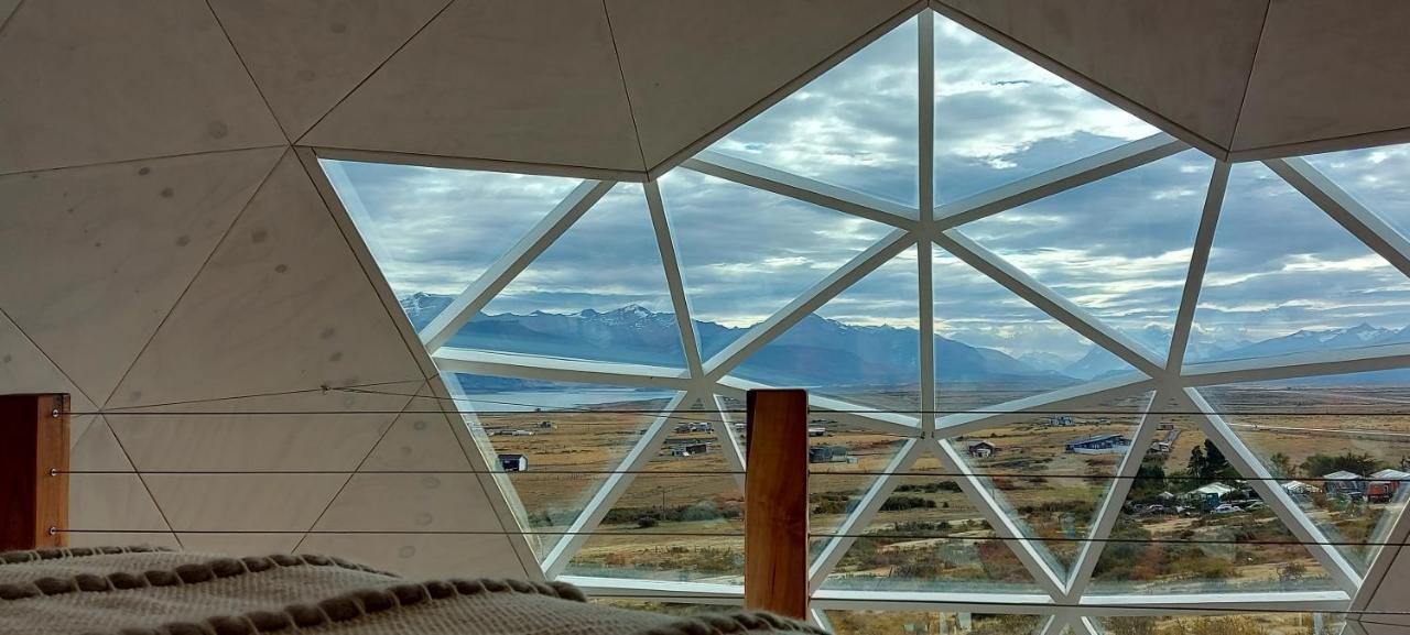 Dome With Stunning Glacier & Mountain Views Puerto Natales Exteriör bild