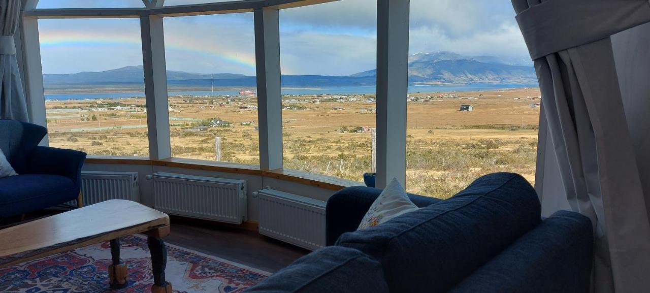 Dome With Stunning Glacier & Mountain Views Puerto Natales Exteriör bild